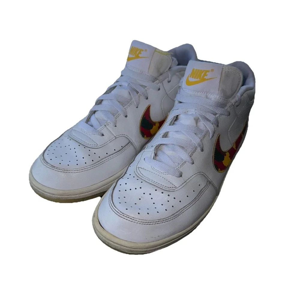 Nike Sky Force 3/4 White Red‎ Camo Swoosh Mens Size 11.5